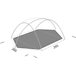 Exped Orion II Footprint - Moraine