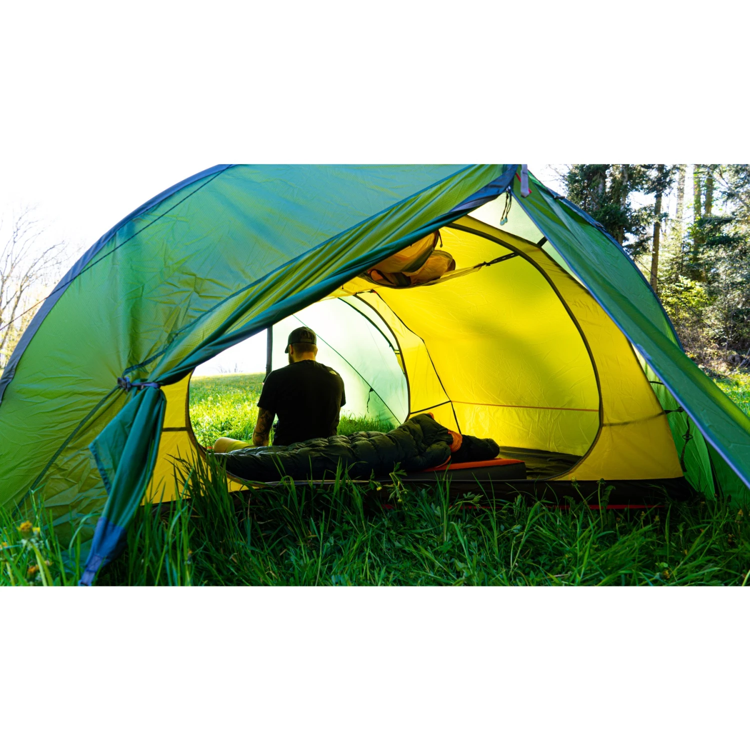 Exped Trekkinglite 0° Sleeping Bag - M - Ocean/deep Sea - Afbeelding 4