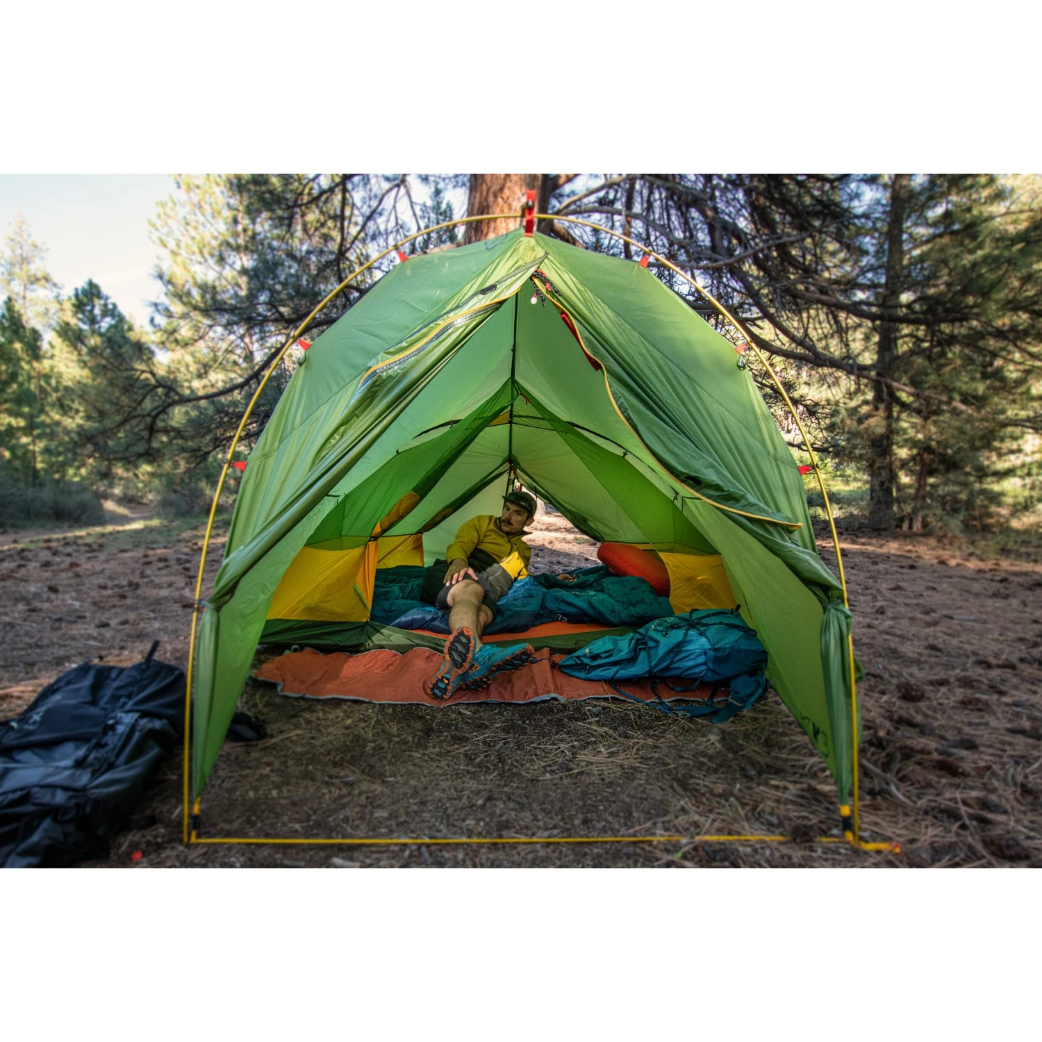 Exped Outer Space II Tent - Meadow - Afbeelding 6