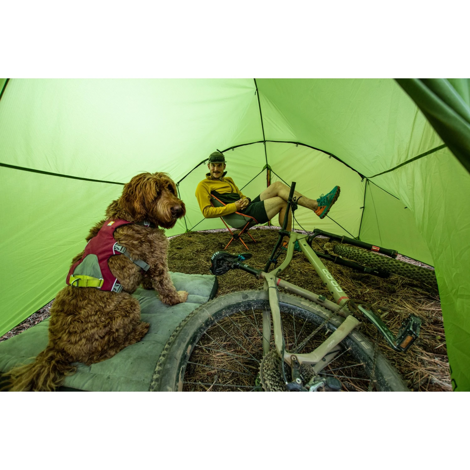 Exped Outer Space II Tent - Meadow - Afbeelding 7
