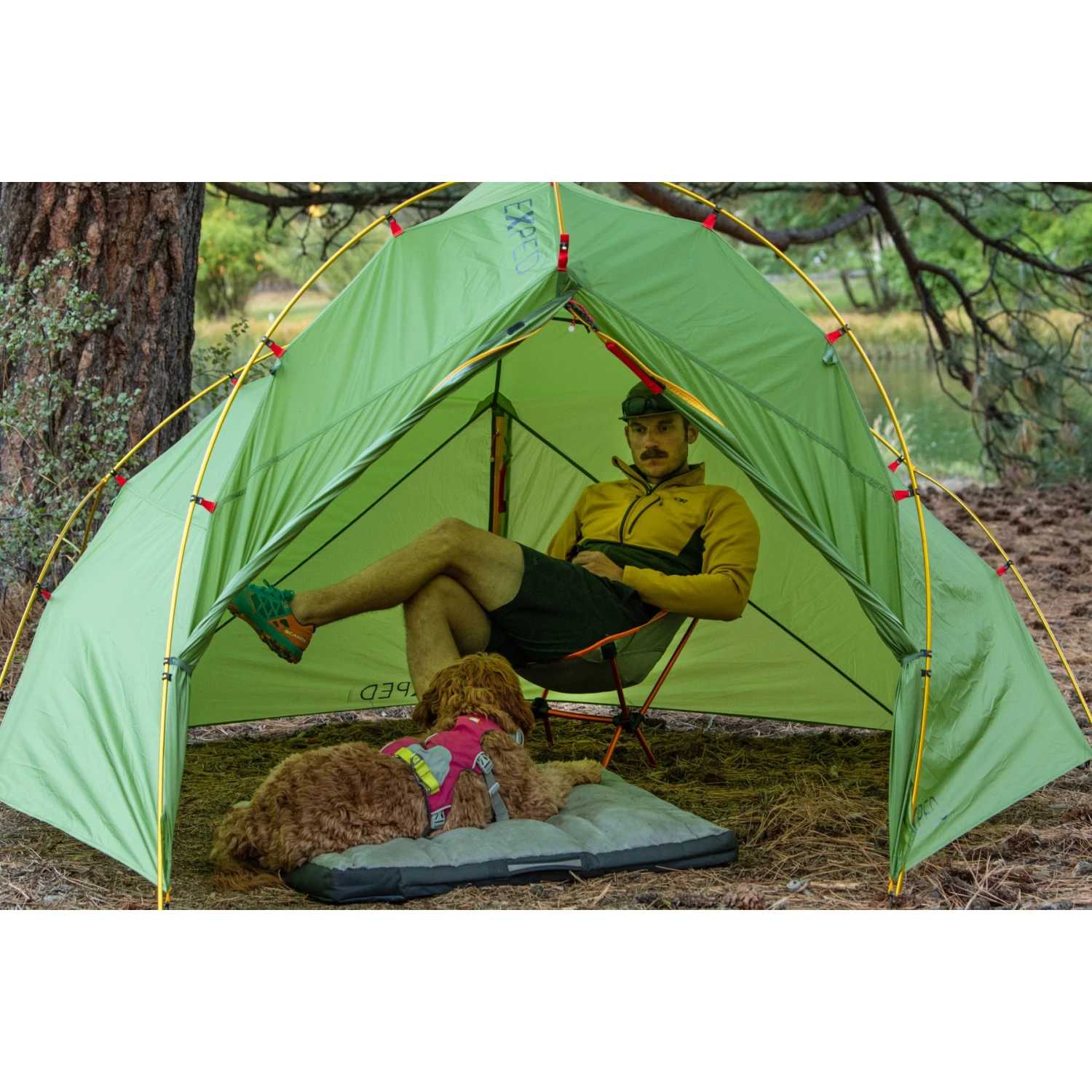 Exped Outer Space II Tent - Meadow - Afbeelding 8