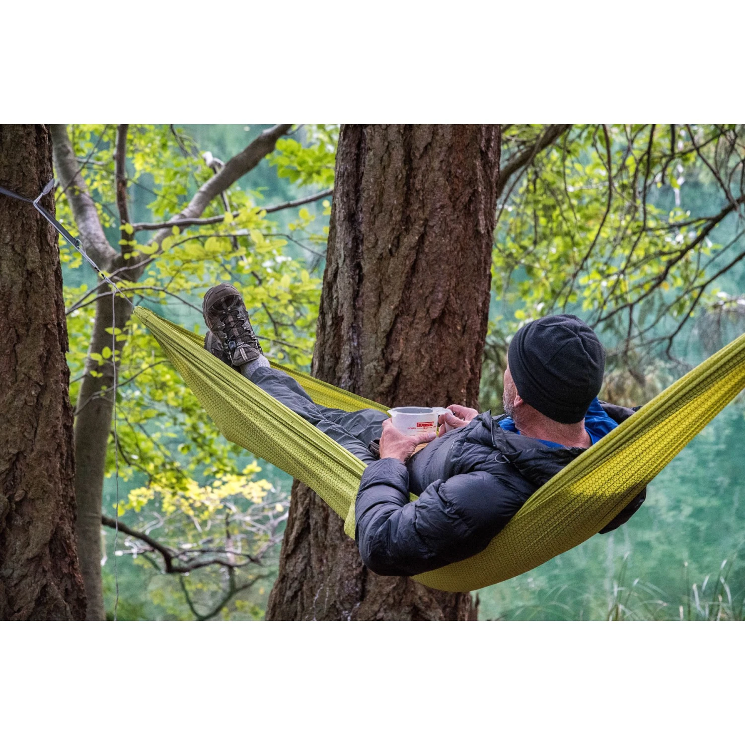 Exped Travel Hammock Lite Kit - Hangmat - Charcoal - Afbeelding 2