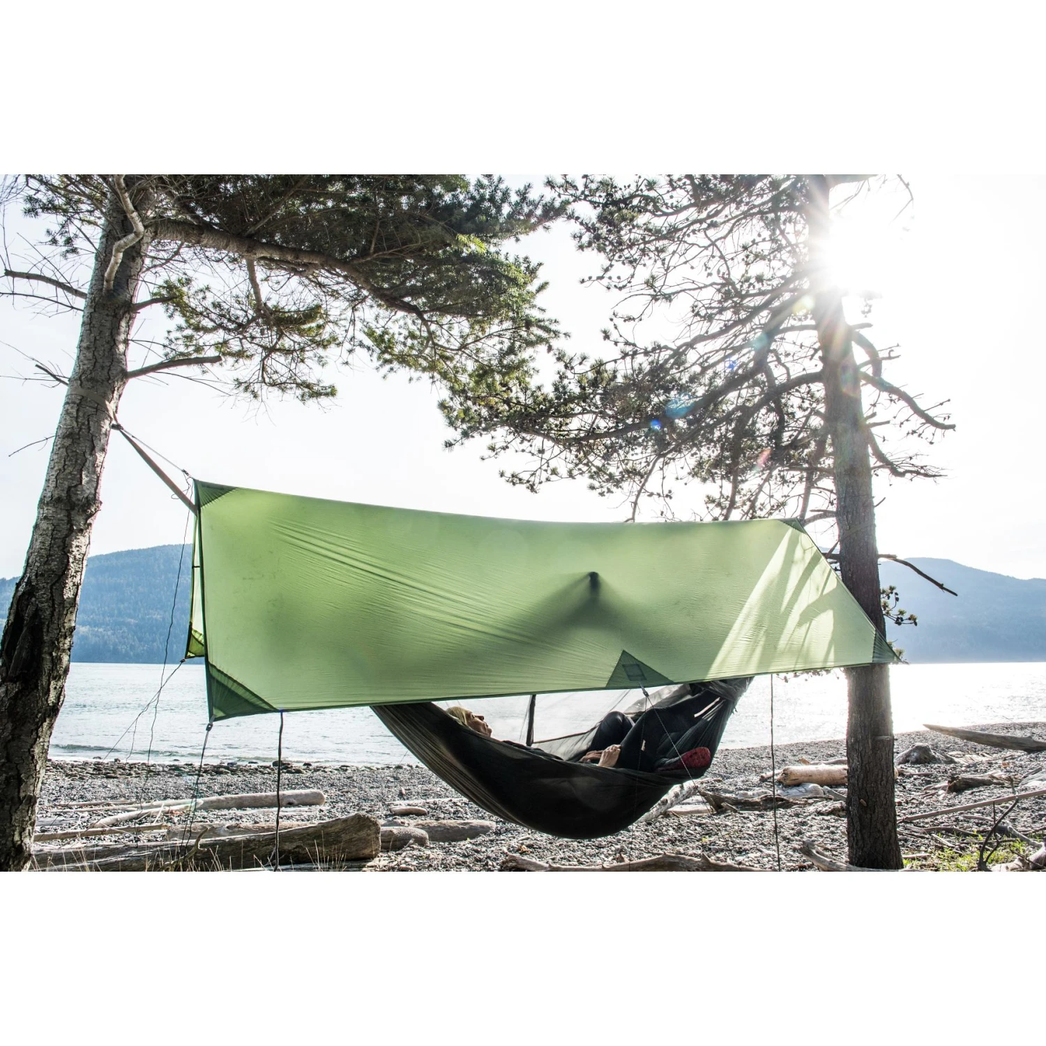 Exped Travel Hammock Lite Kit - Hangmat - Charcoal - Afbeelding 3