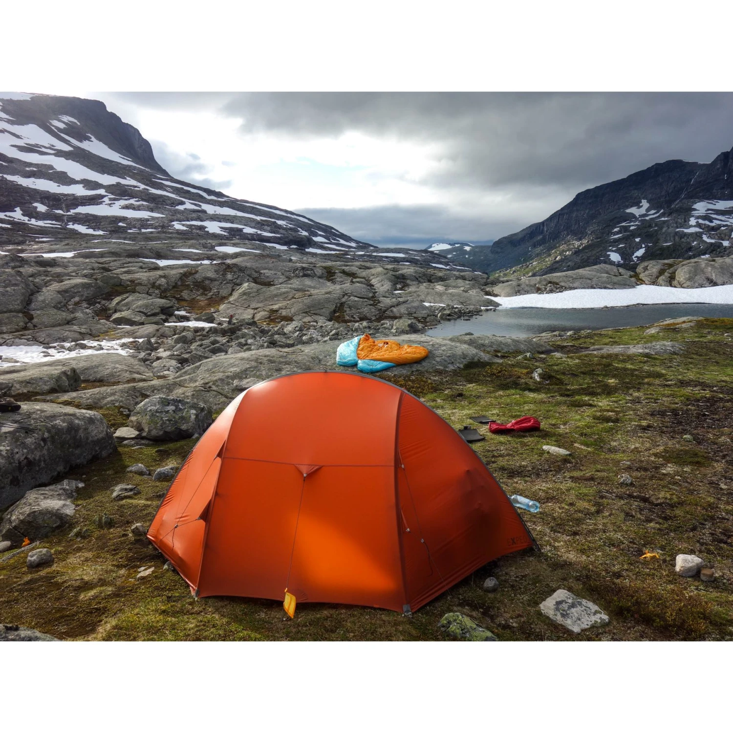 Exped Trekkinglite -5° Sleeping Bag - MW - Ocean/deep Sea - Afbeelding 4