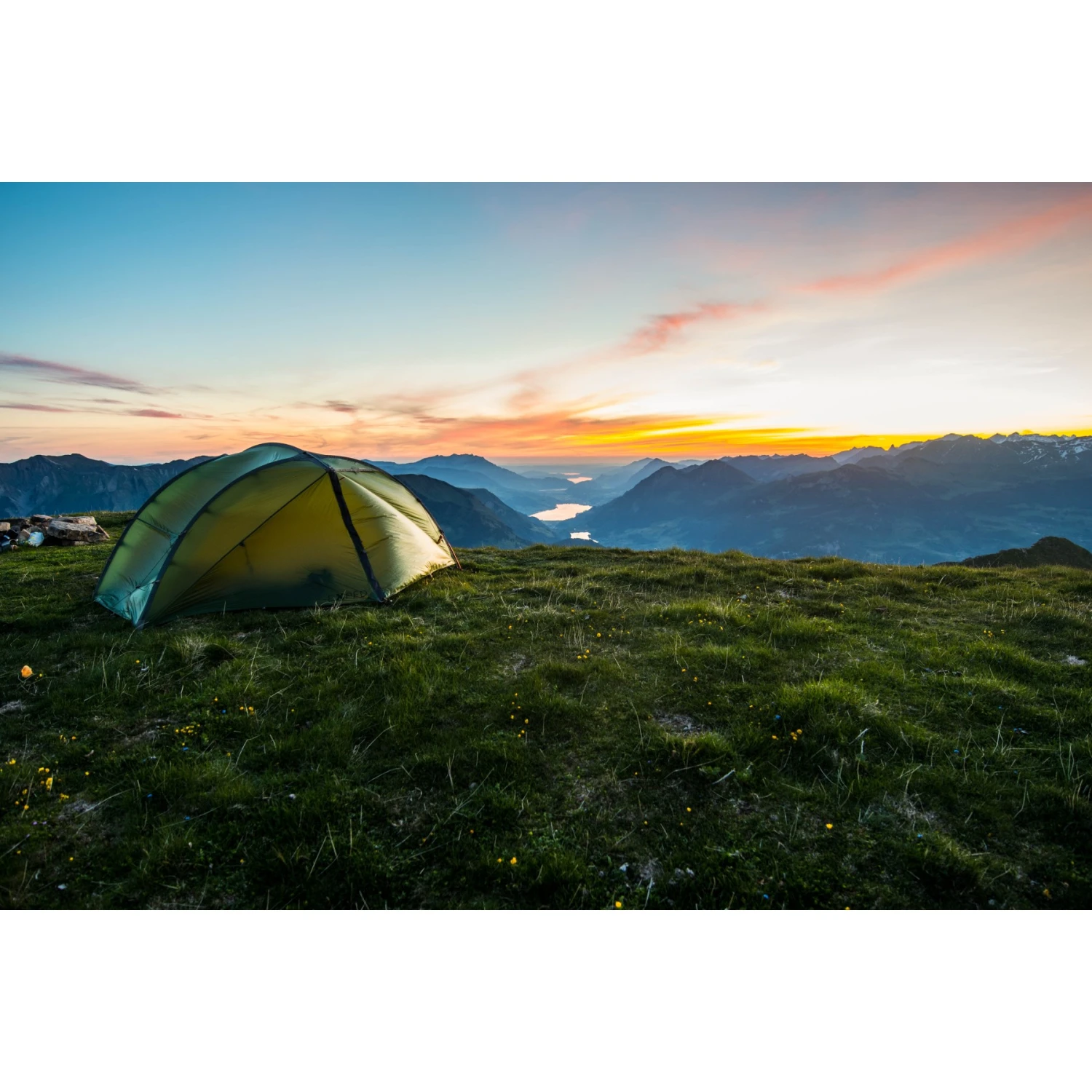 Exped Outer Space II Tent - Meadow - Afbeelding 5