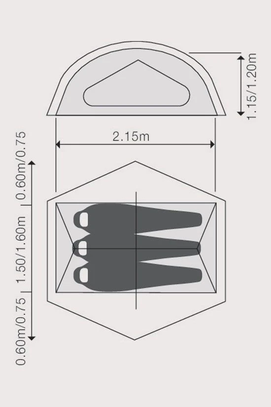 Exped Lyra III 3-Persoons Koepeltent - Afbeelding 10